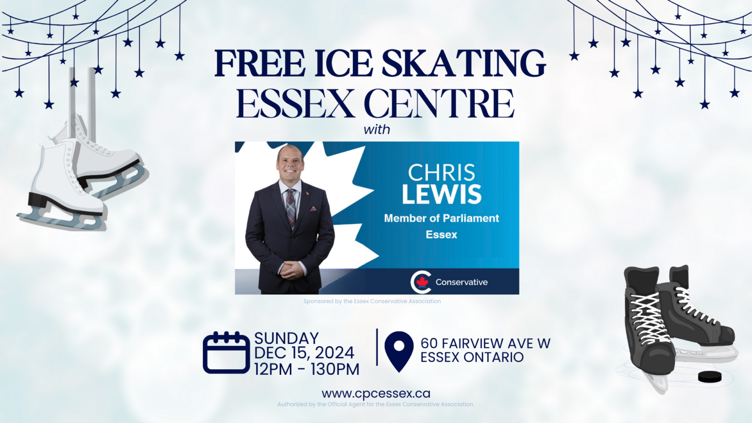 December 15/24 FREE SKATE – Essex Centre